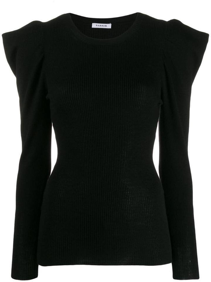 P.a.r.o.s.h. Loulou Jumper - Black