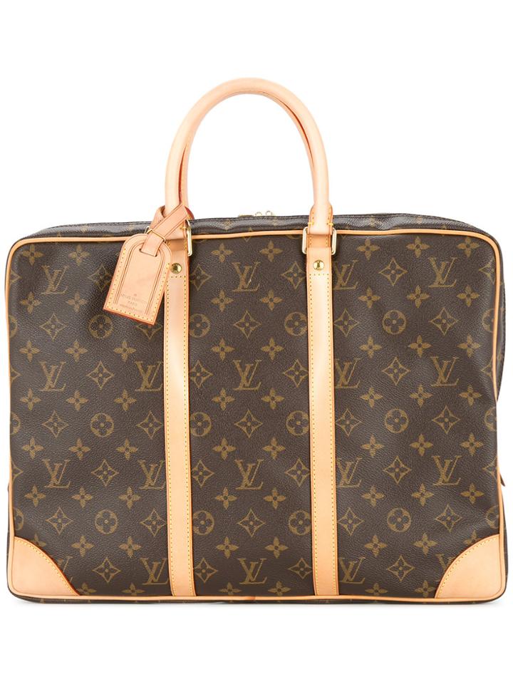 Louis Vuitton Vintage Porte Documents Voyage Monogram Business Bag -