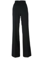Pt01 'alessia' Straight Leg Trousers, Women's, Size: 38, Black, Polyester/spandex/elastane/virgin Wool