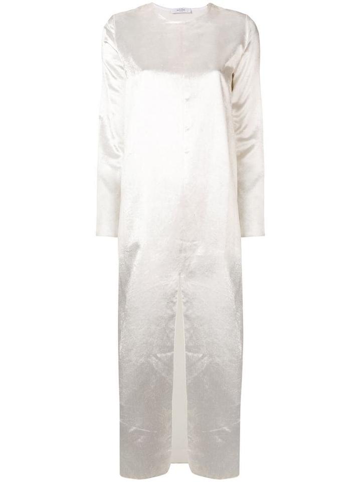 Roseanna Front Slit Dress - White