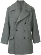 Unused Double-breasted Coat - Grey