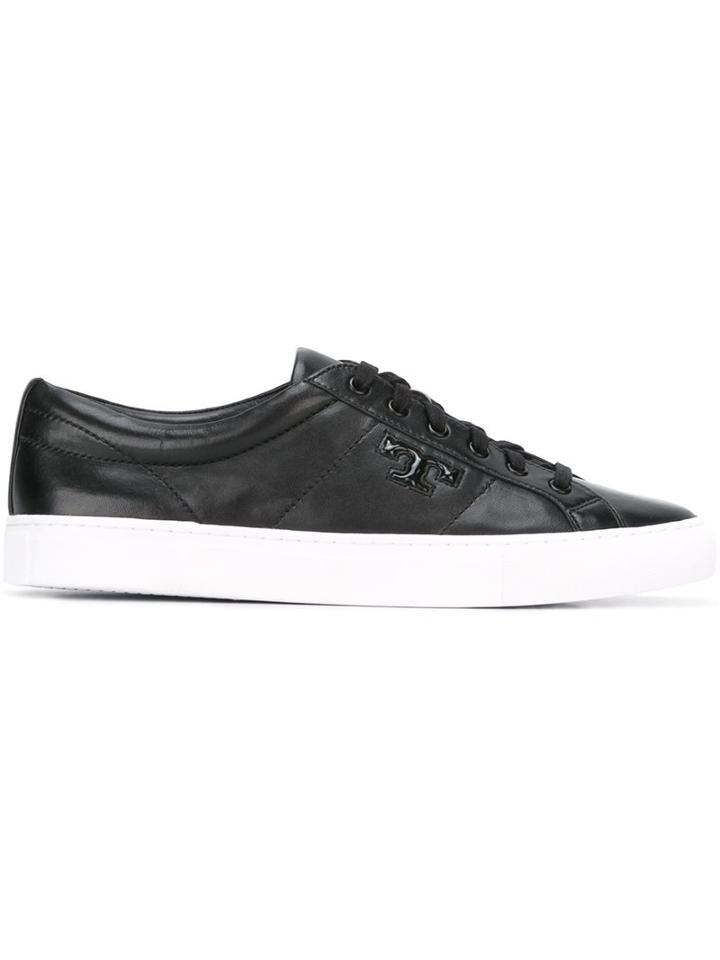 Tory Burch Logo Embossed Sneakers