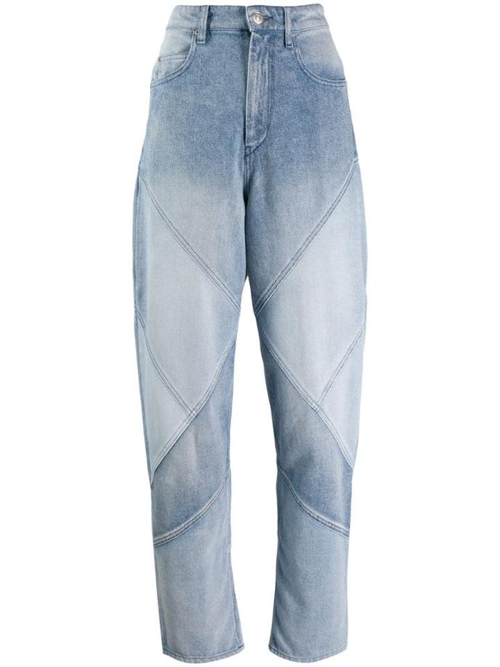 Isabel Marant Étoile High Rise Balloon Leg Jeans - Blue