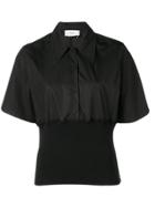 Ports 1961 Fitted Hem Shirt - Black