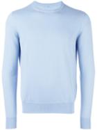 Malo Crew Neck Jumper, Men's, Size: 54, Blue, Cashmere