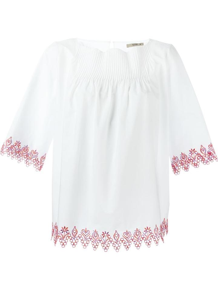Etro Embroidered Trim Blouse