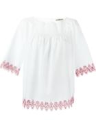 Etro Embroidered Trim Blouse
