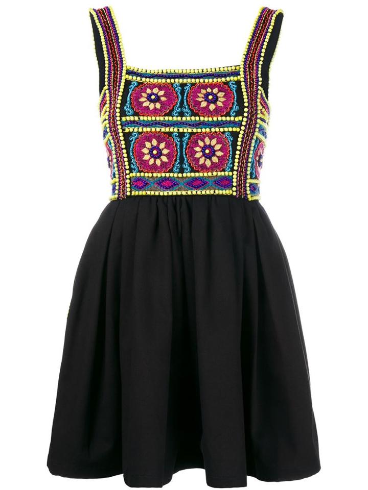 House Of Holland Embroidered Top Dress