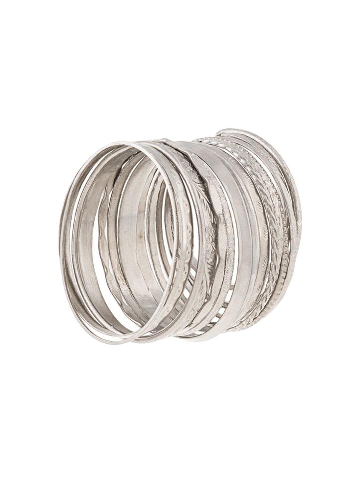 Undercover Breath 14 Piece Bracelet - Silver