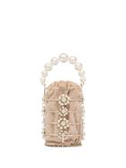 Rosantica Cassady Flower-embellished Bag - Metallic