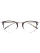 Oliver Peoples - Round Frame Glasses - Men - Acetate/metal - 49, Grey, Acetate/metal
