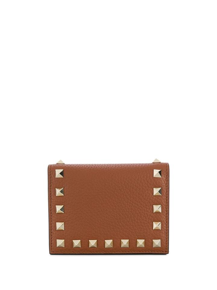 Valentino Valentino Garavani Rockstud Cardholder - Brown