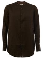 Ziggy Chen Mandarin Neck Longsleeved Shirt