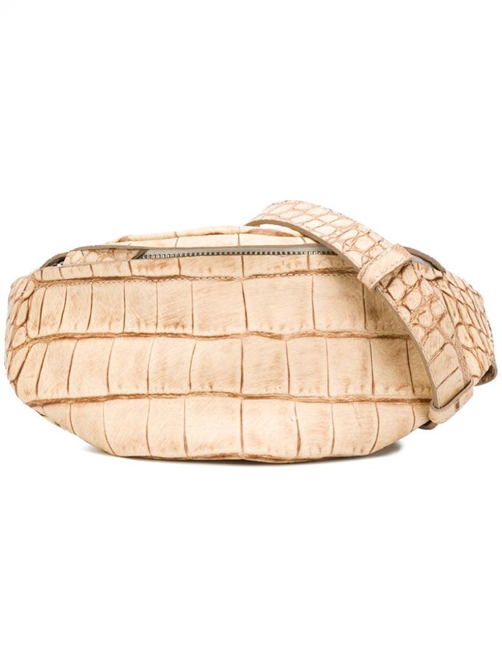 Manokhi Scale Belt Bag - Neutrals
