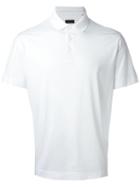 Z Zegna Classic Polo Shirt, Men's, Size: M, White, Cotton