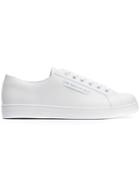 Prada Low-top Leather Sneakers - White