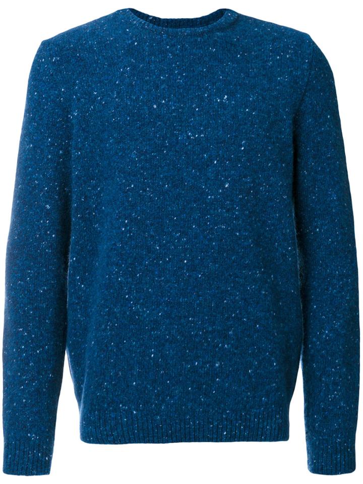 A Kind Of Guise Crew Neck Jumper - Blue