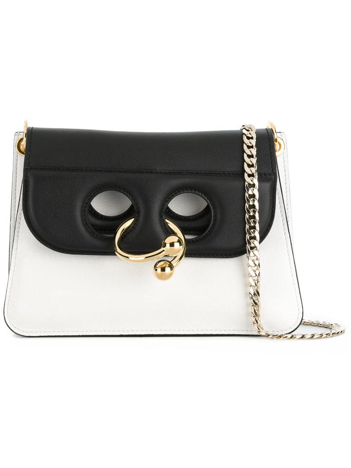 J.w.anderson Pierce Chain Cross Body Bag, Women's, Black, Calf Leather