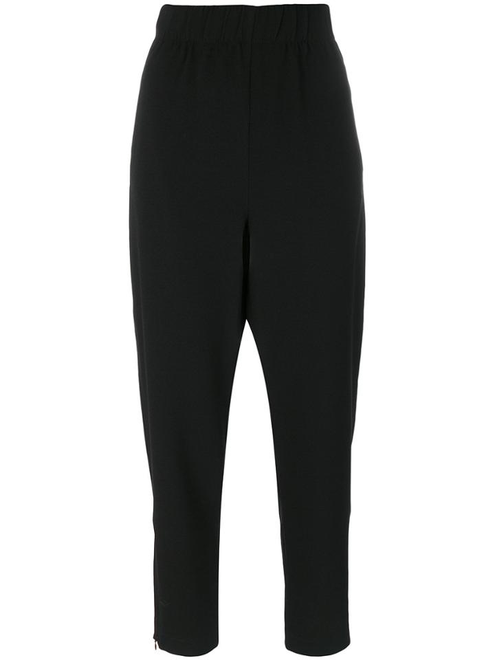 Ganni Loose Fit Trousers - Black