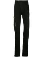 Lost & Found Rooms Slim Zip Trousers - Black