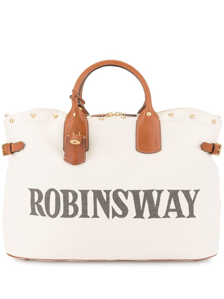 Tory Burch Robinsway Tote - Neutrals