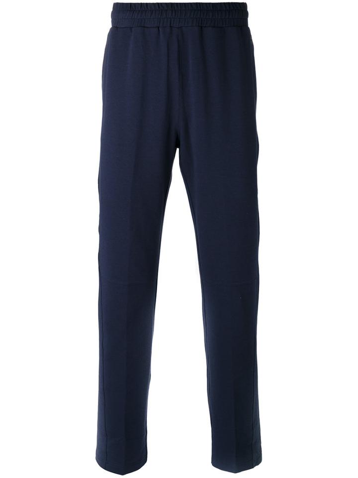 Z Zegna - Straight Leg Trousers - Men - Cotton/spandex/elastane/modal - S, Blue, Cotton/spandex/elastane/modal