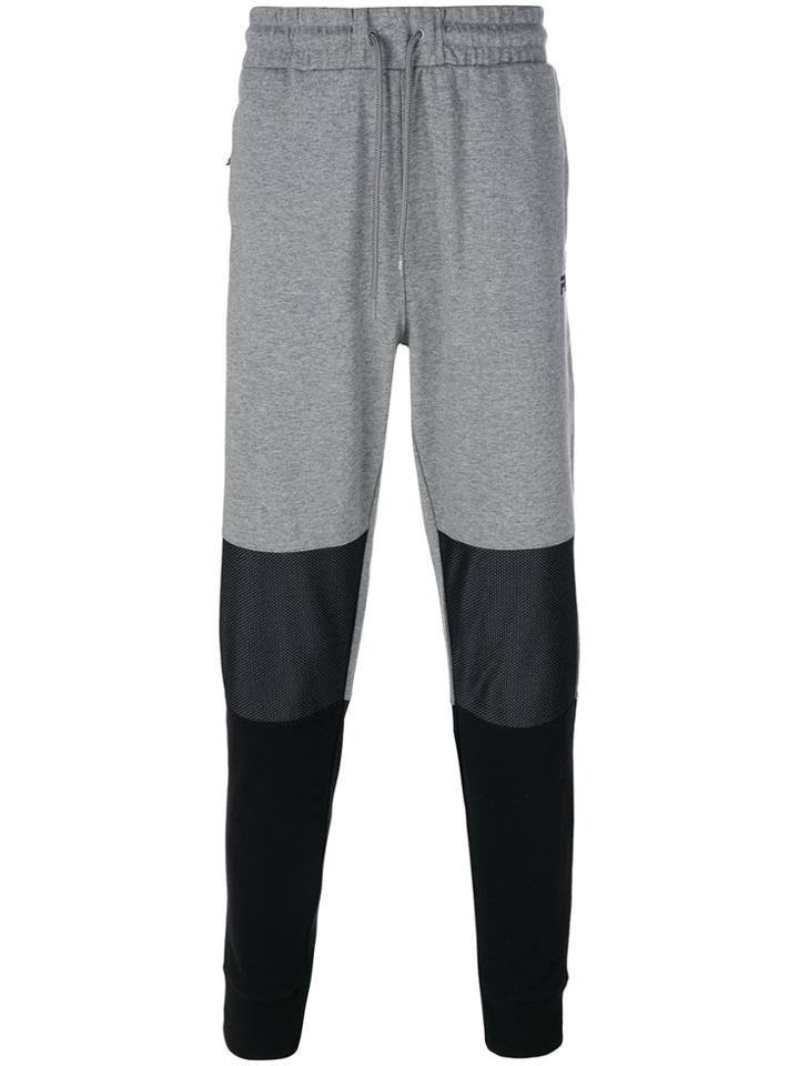 Fila Colourblock Track Pants - Grey