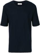 Laneus Relaxed Fit Short Sleeve T-shirt - Blue