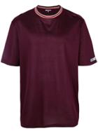 Lanvin Ribbed Neck T-shirt - Pink & Purple