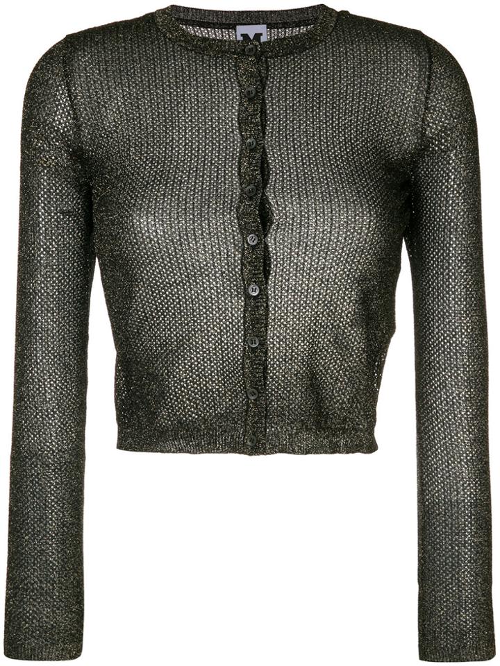 M Missoni Knitted Cardigan - Black