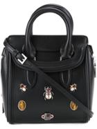 Alexander Mcqueen 'heroine' Tote - Black