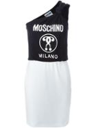 Moschino One Shoulder Cropped Top