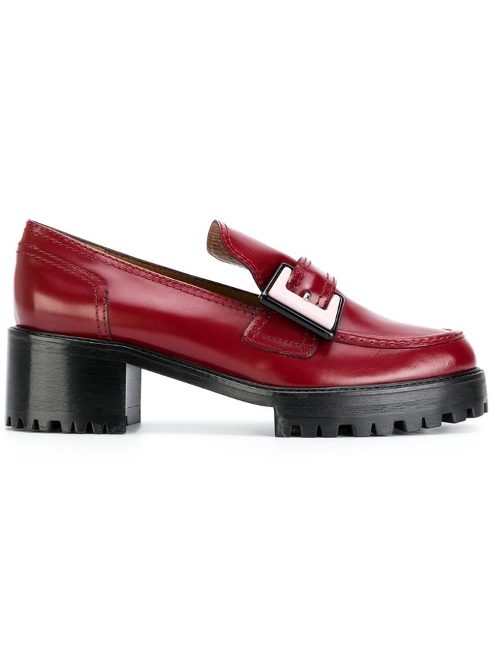 Nicole Saldaña Jerri Loafers - Red