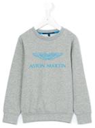 Aston Martin Kids - Logo Sweatshirt - Kids - Cotton/spandex/elastane - 5 Yrs, Grey