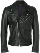 Ps By Paul Smith Classic Biker Jacket - Black