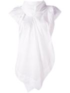 Vivienne Westwood Anglomania Asymmetric Top, Women's, Size: 38, White, Cotton