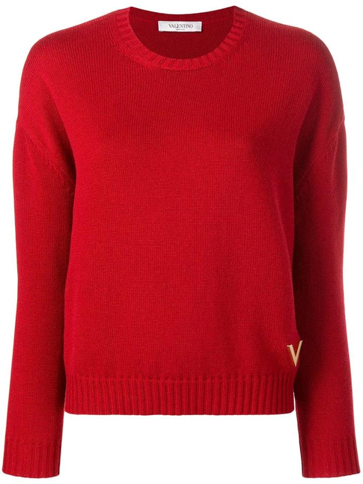 Valentino Cashmere Jumper - Red