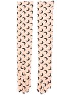 Marine Serre Long Half Moon Print Gloves - Nude & Neutrals