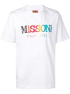 Missoni Logo Patch T-shirt - White