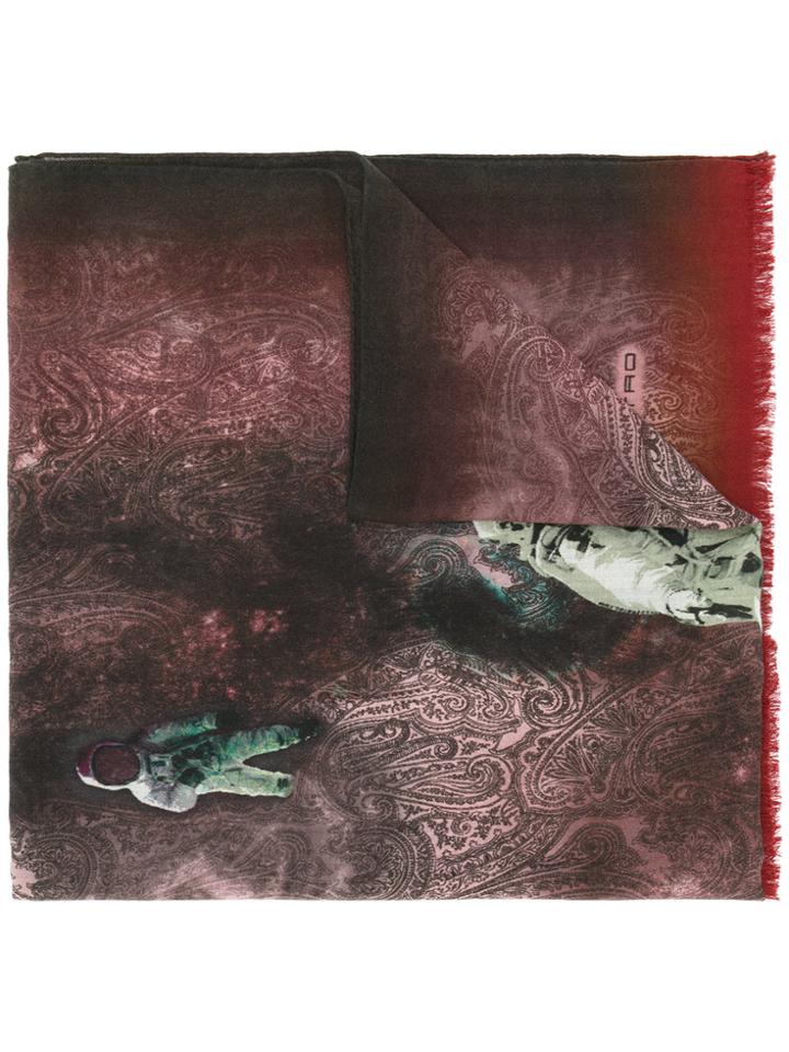 Etro Abstract Print Scarf - Multicolour