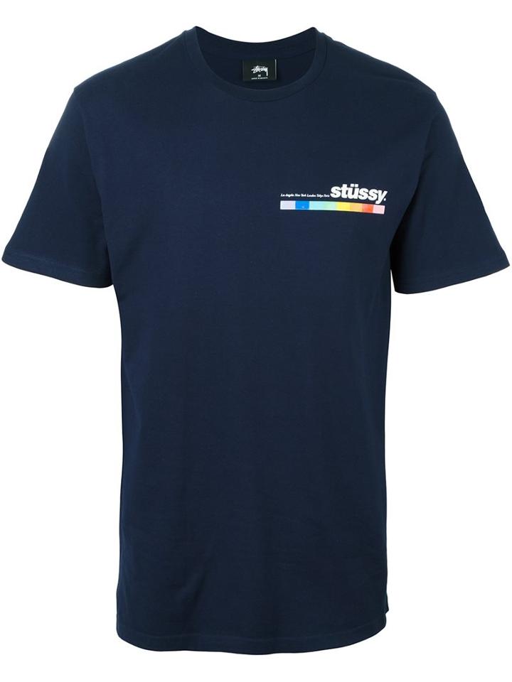 Stussy 'color Bar' T-shirt