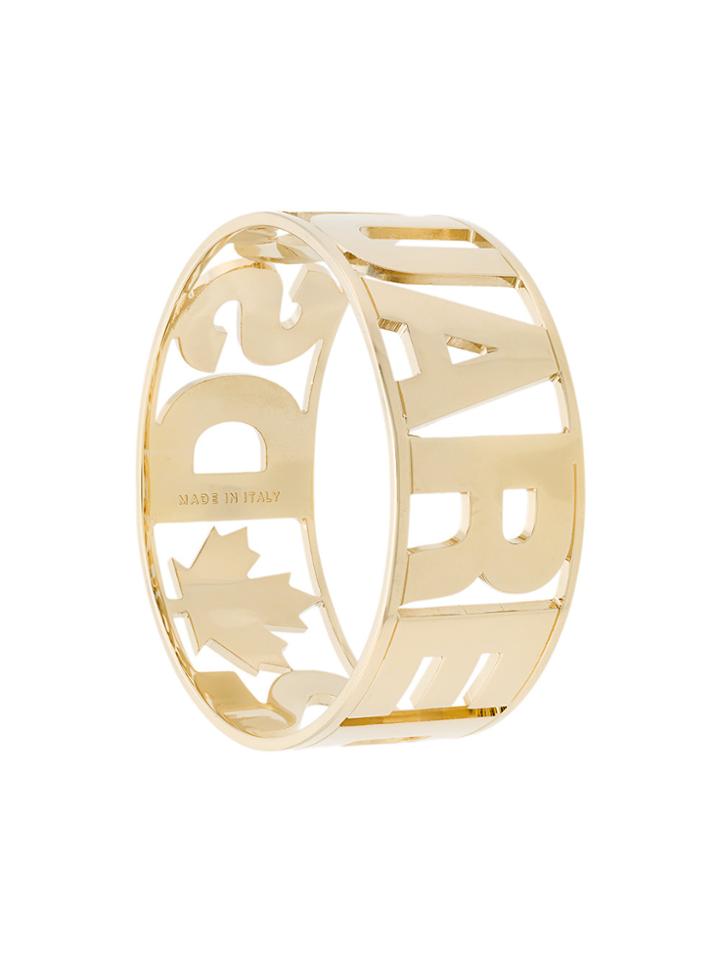 Dsquared2 Logo Bracelet - Metallic