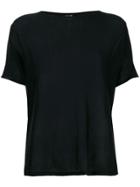 Kristensen Du Nord Sheer Shortsleeved T-shirt - Black