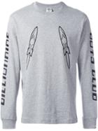 Billionaire Boys Club 'digital L/s' Sweatshirt, Men's, Size: Medium, Grey, Cotton