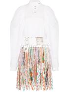 Chopova Lowena Two-layer Mini Dress - Multicolour