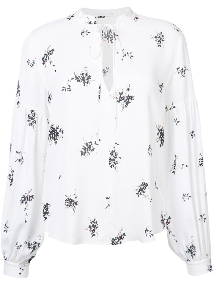 A.l.c. Printed Shirt - White