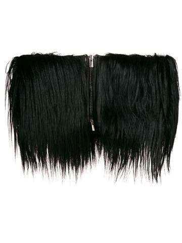 Romeo Gigli X Eggs Cropped Jacket - Black