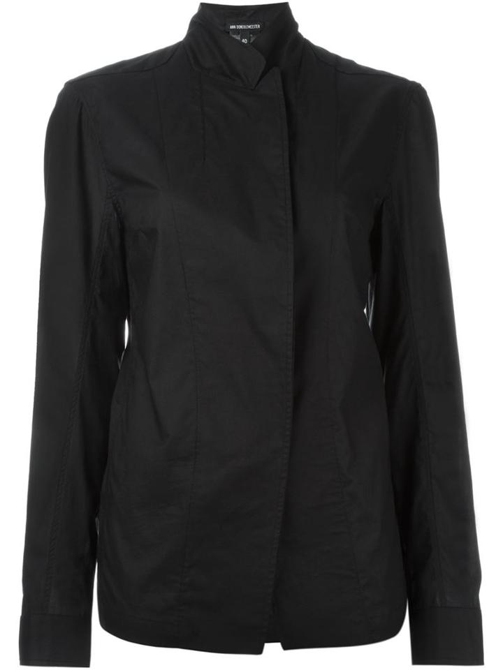 Ann Demeulemeester Notched Lapel Shirt