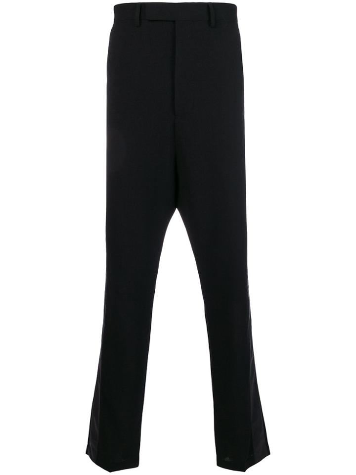 Rick Owens High Waistband Trousers - Black
