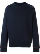 Lanvin Cuff Accent Crew Sweatshirt
